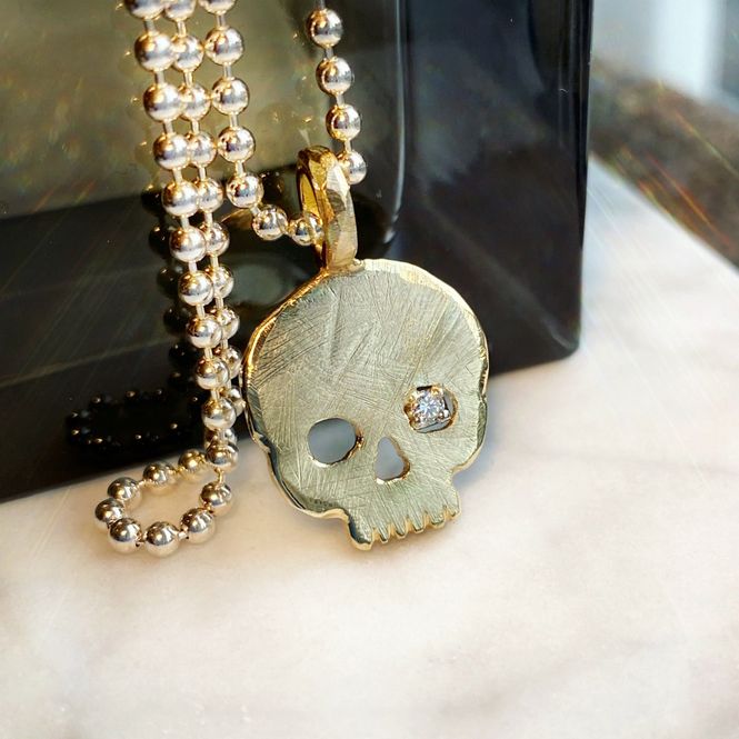 Hovedbilde Gold Scull Diamond