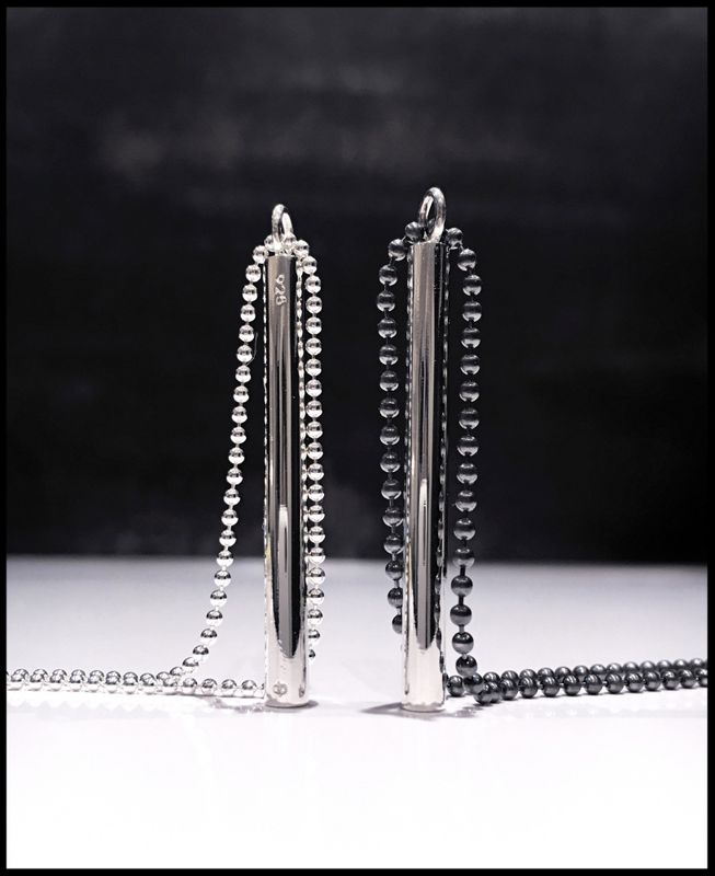 Sleek Silver Stick