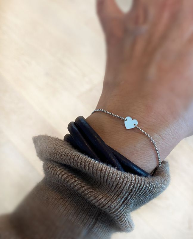 Mini heart bracelet